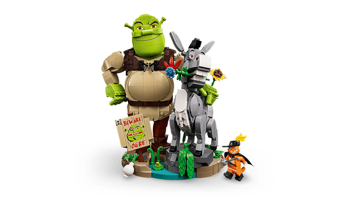 LEGO® DreamWorks™ Shrek, Donkey & Puss in Boots #72423  1403 Pieces