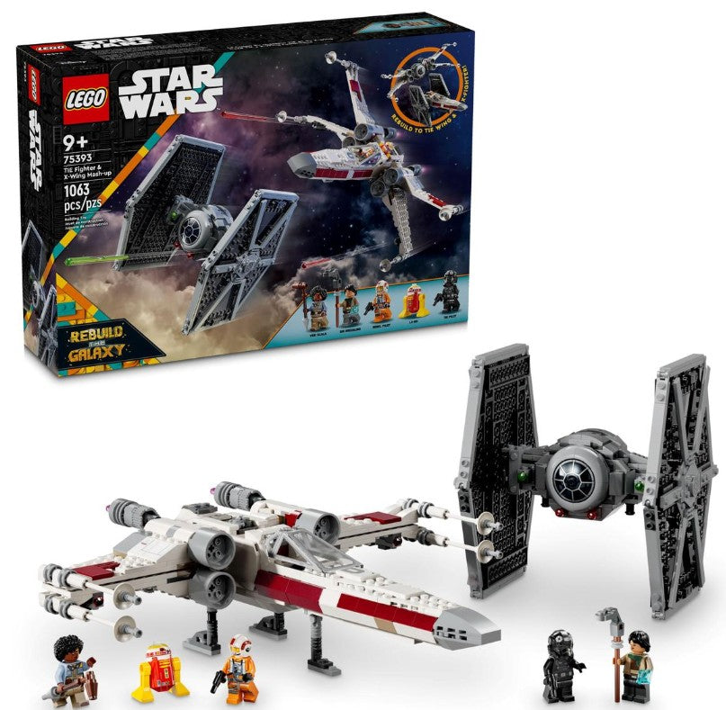 LEGO® Star Wars™ TIE Fighter & X-Wing Mash-up #75393 1063 Pieces