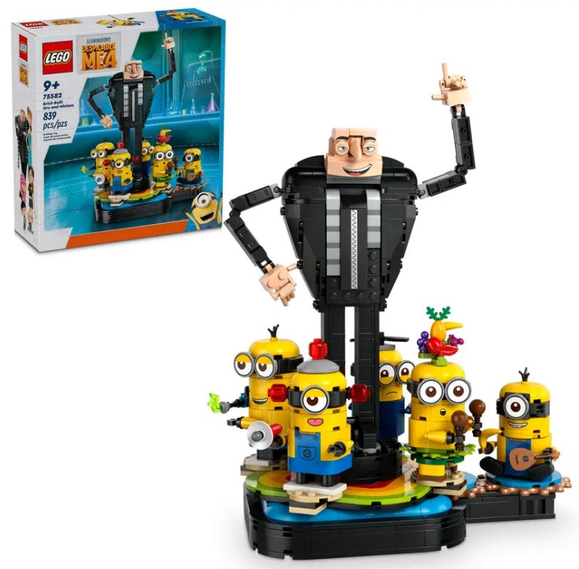 LEGO Dispicable Me4™ ~ Brick-Built Gru and Minions