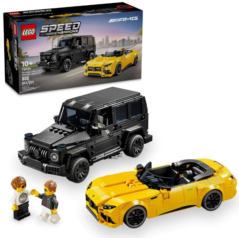 LEGO Speed Champions ~  Mercedes-AMG G 63 & Mercedes-AMG SL 63