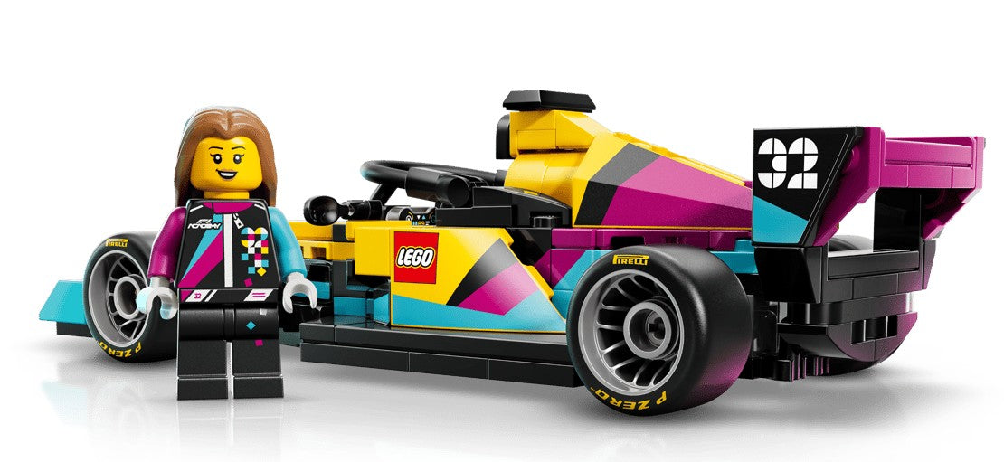 LEGO® Speed Champions ~  F1 ACADEMY™ LEGO® Race Car #77258 201 Pieces