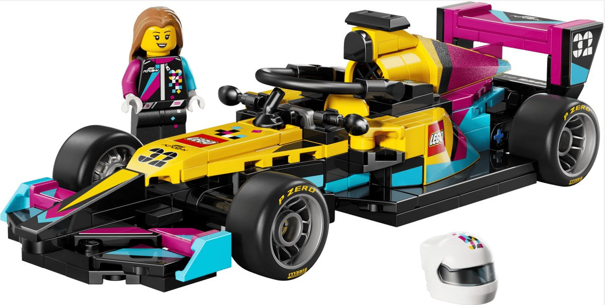 LEGO® Speed Champions ~  F1 ACADEMY™ LEGO® Race Car #77258 201 Pieces