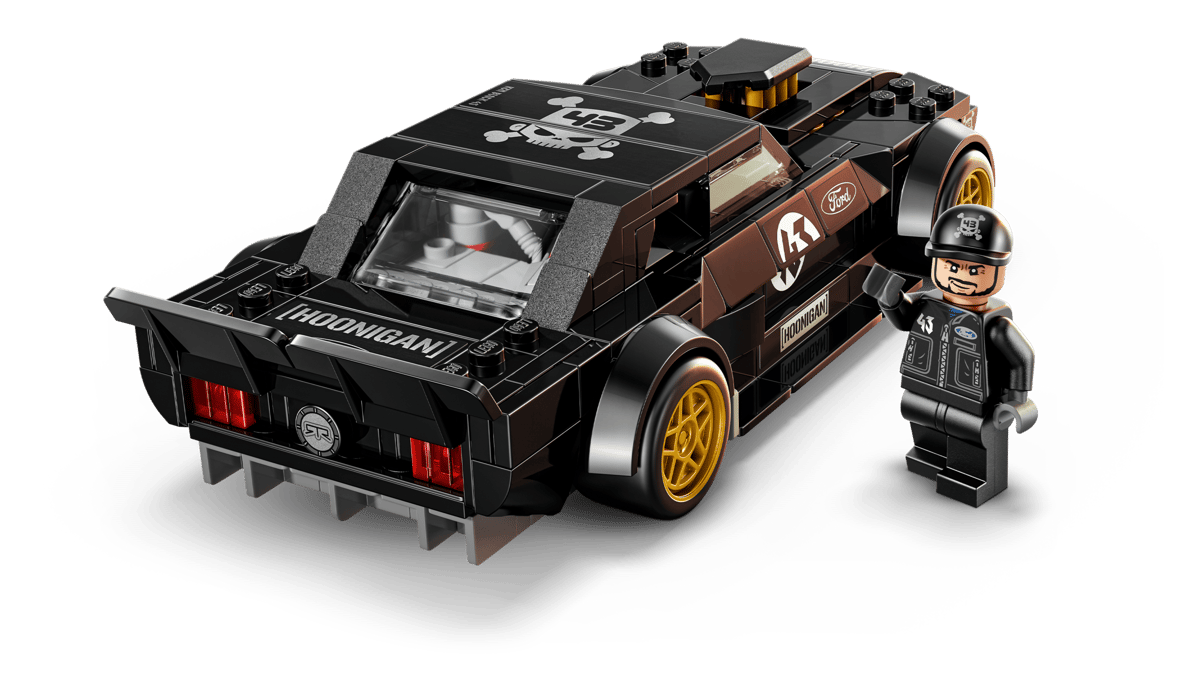LEGO® Speed Champions ~  Ken Block's '65 Ford Mustang Hoonicorn V1 #77262 345 Pieces