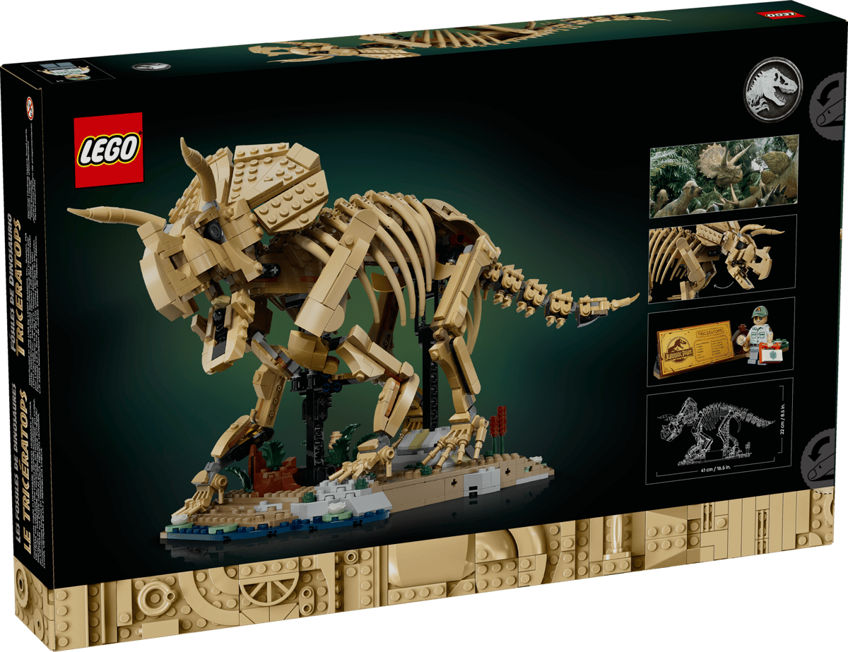 LEGO® Jurassic World™ ~ Dinosaur Fossils: Triceratops #77985 1154 Pieces