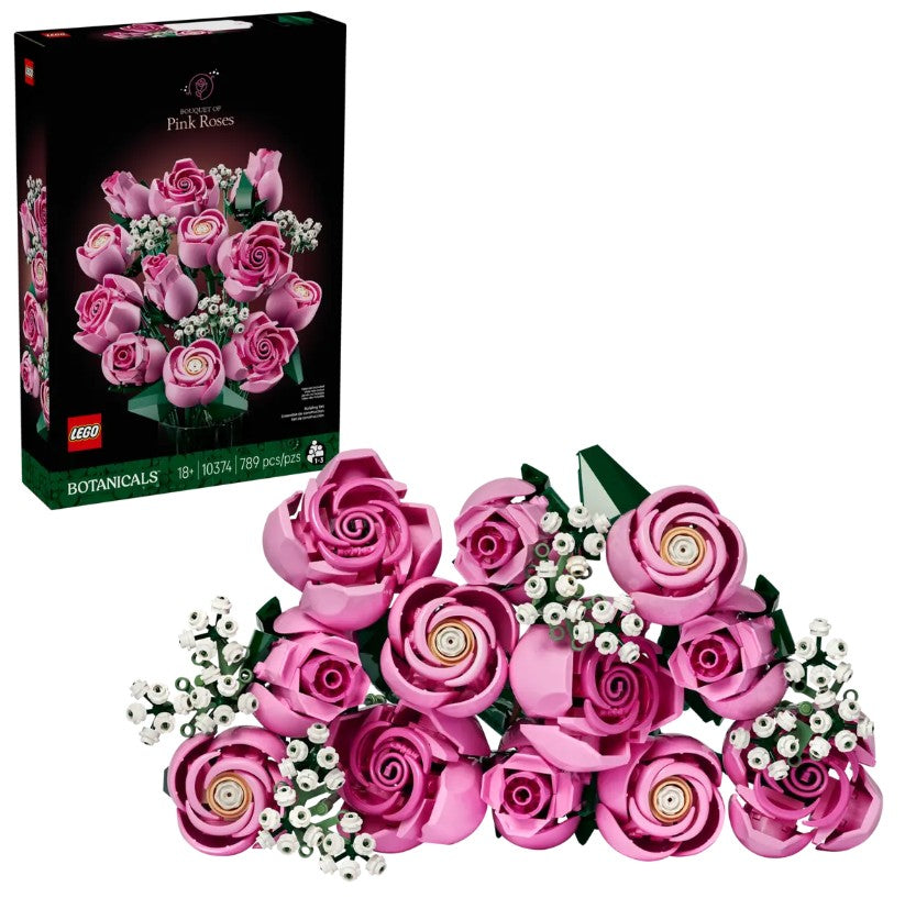 LEGO® Botanicals: Bouquet of Pink Roses #10374 789 Pieces