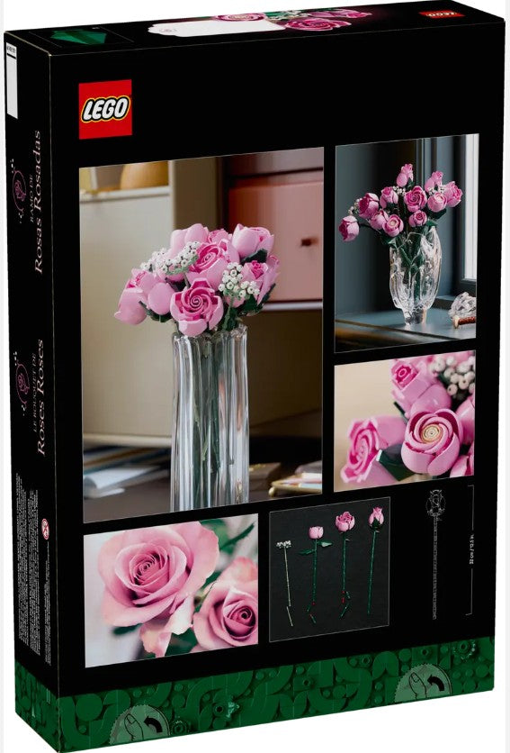 LEGO® Botanicals: Bouquet of Pink Roses #10374 789 Pieces
