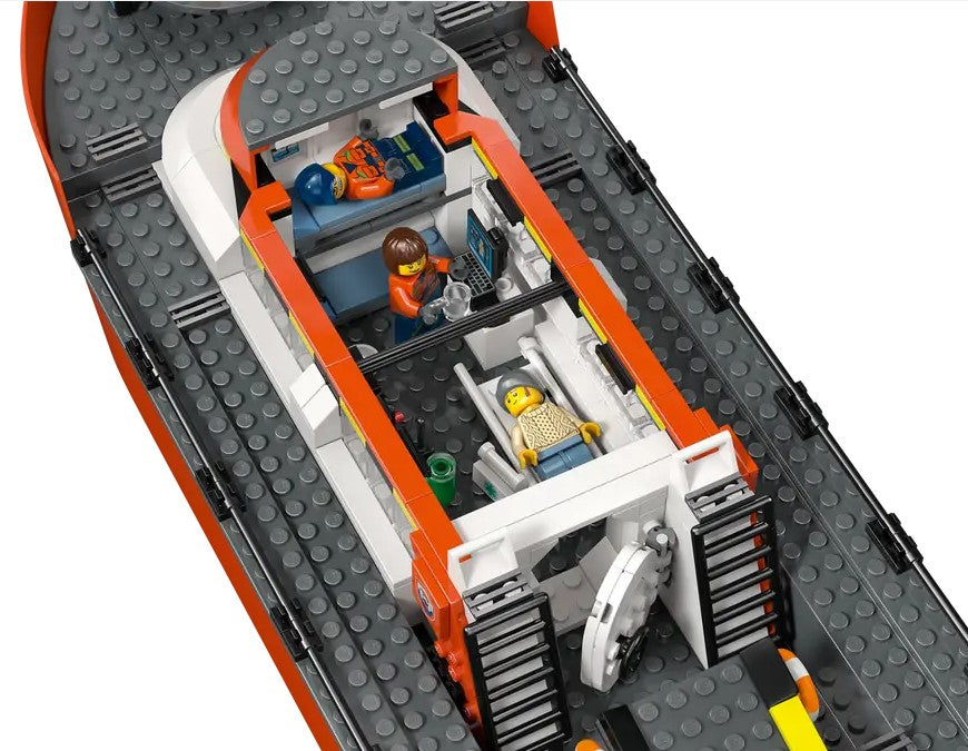 LEGO® Coast Guard Rescue Boat & Helicopter #60504 742 Pieces