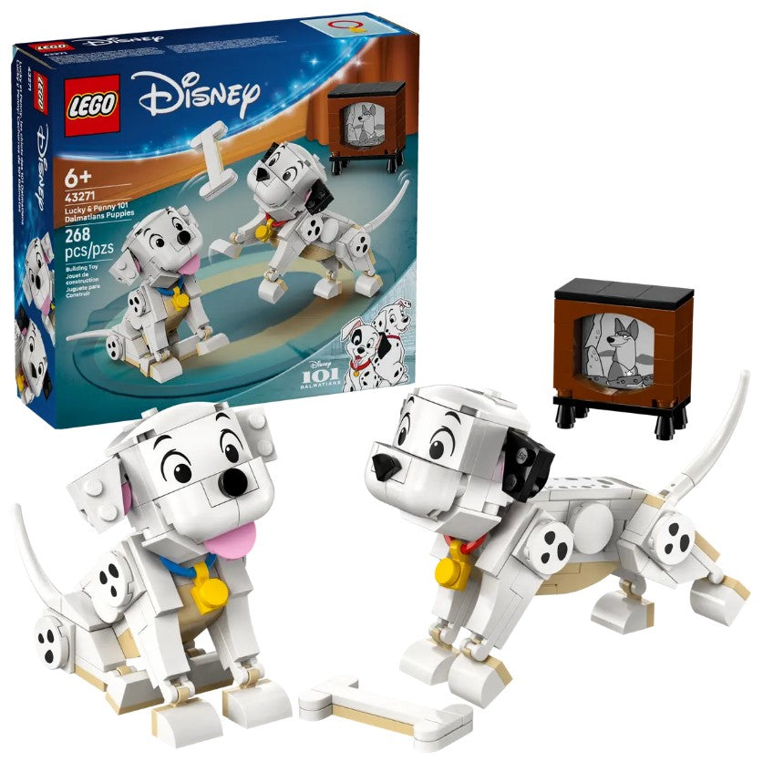 LEGO® Lucky & Penny 101 Dalmatians Puppies #43271 268 Pieces