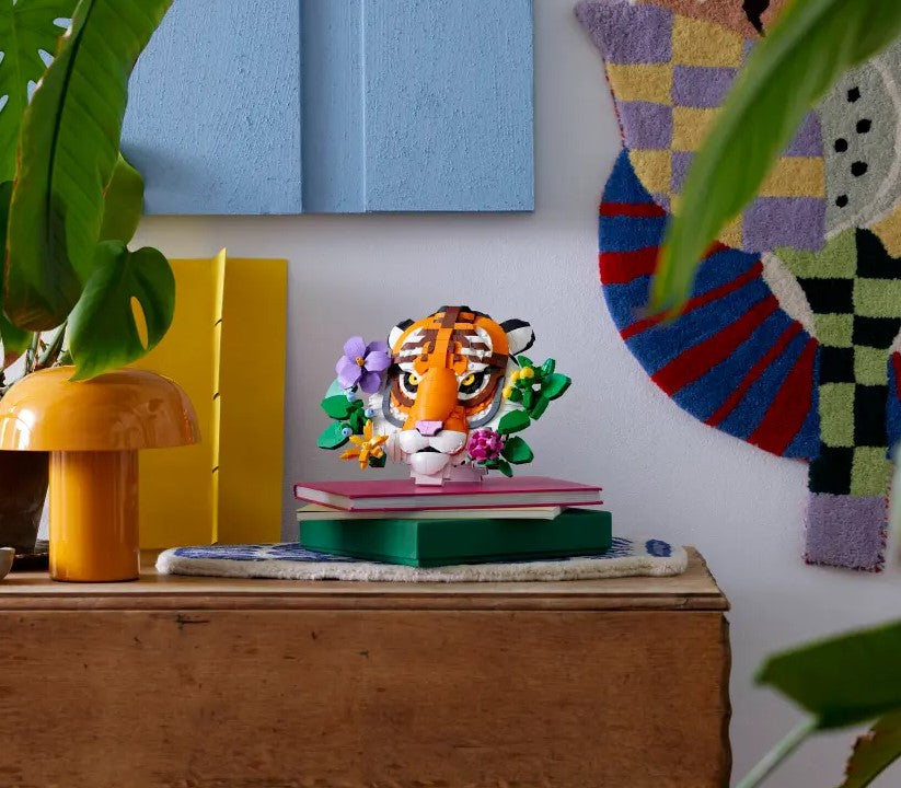 LEGO® Art The Fauna Collection – Tiger #31217 744 Pieces