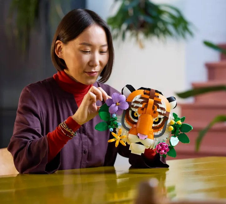LEGO® Art The Fauna Collection – Tiger #31217 744 Pieces