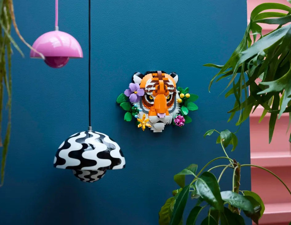 LEGO® Art The Fauna Collection – Tiger #31217 744 Pieces