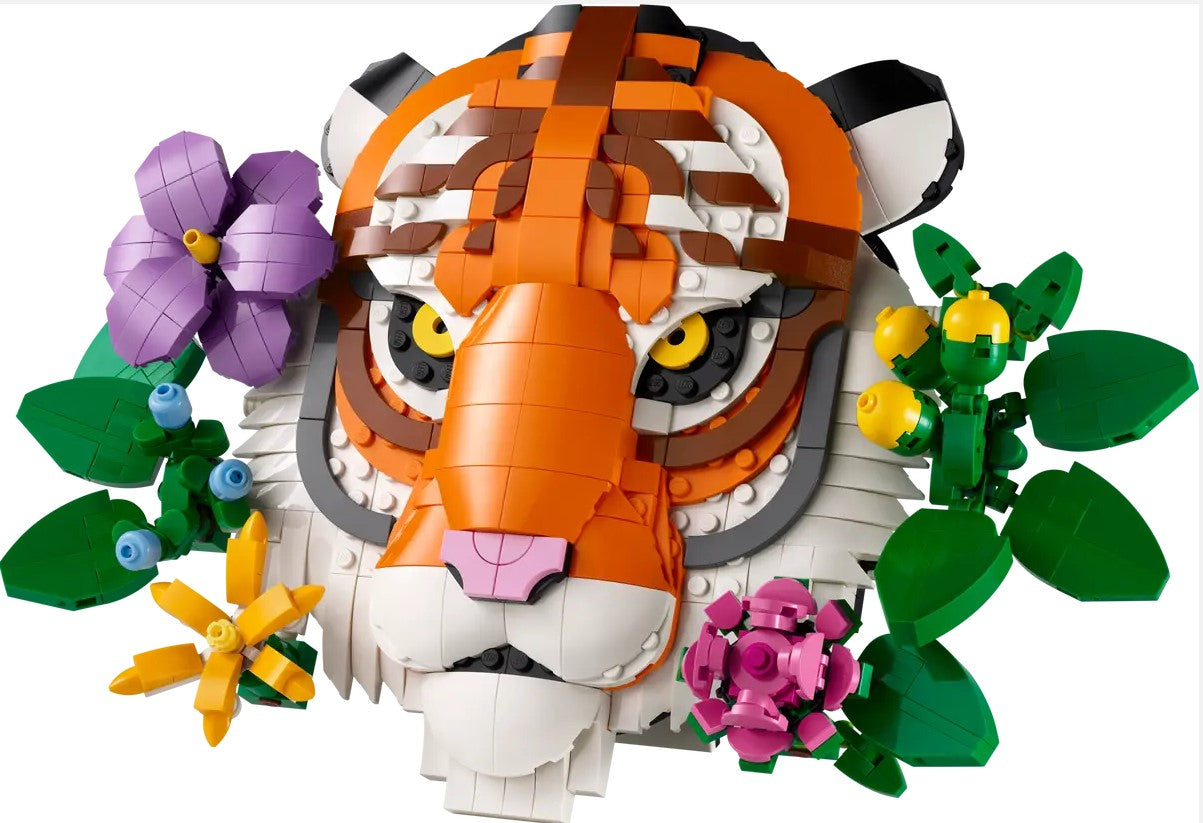 LEGO® Art The Fauna Collection – Tiger #31217 744 Pieces