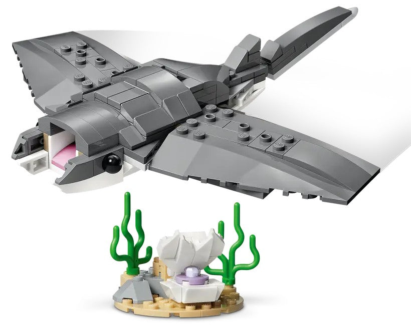 LEGO® Creator 3-In-1 Fierce Shark with a Treasure Chest #31381 379 Pieces