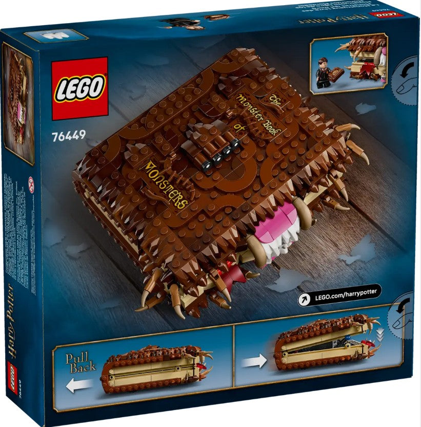harry potter book of monsters LEGO 76449 Harry Potter Chomping Monster Book of Monsters