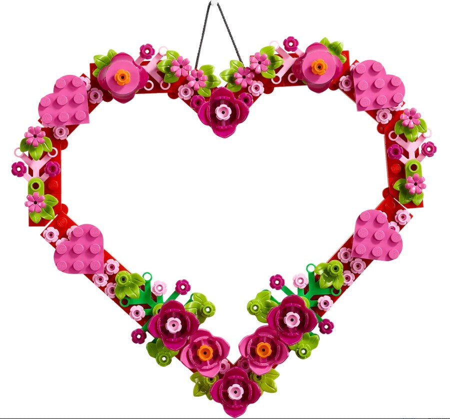 LEGO® Icons ~ Botanicals:  Heart Ornament #40638 254 Pieces