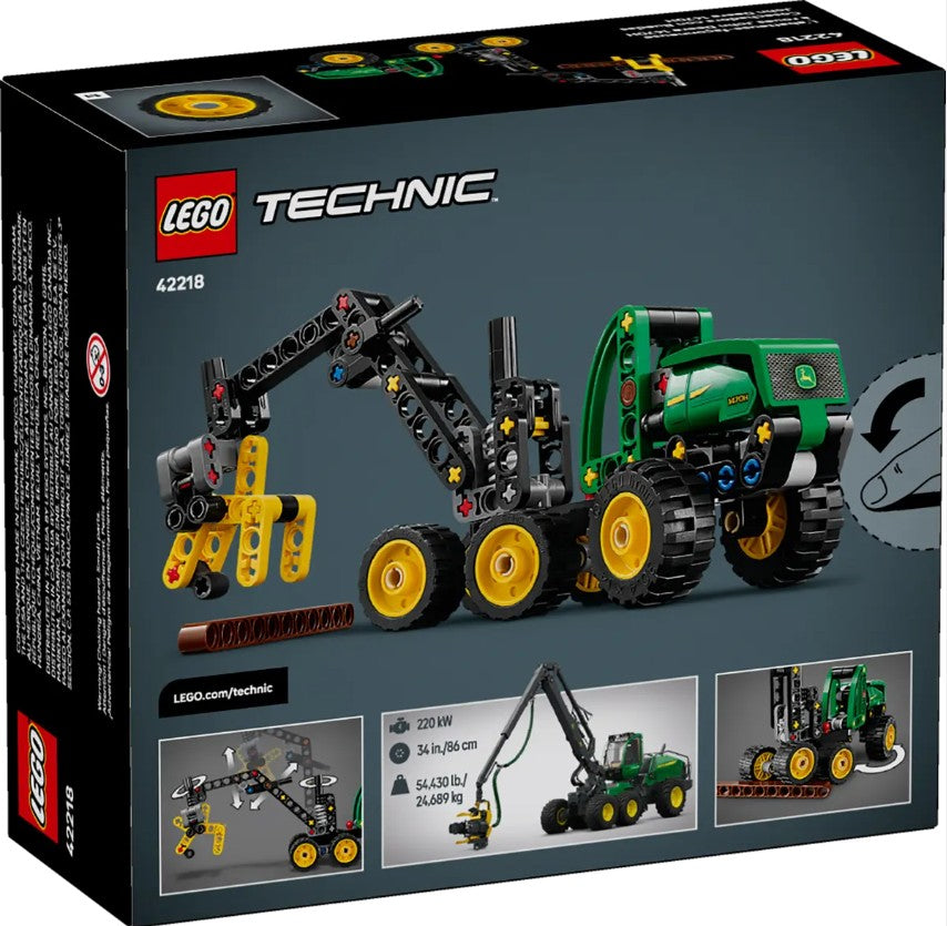 LEGO® John Deere 1470H Wheeled Harvester #42218 117 Pieces