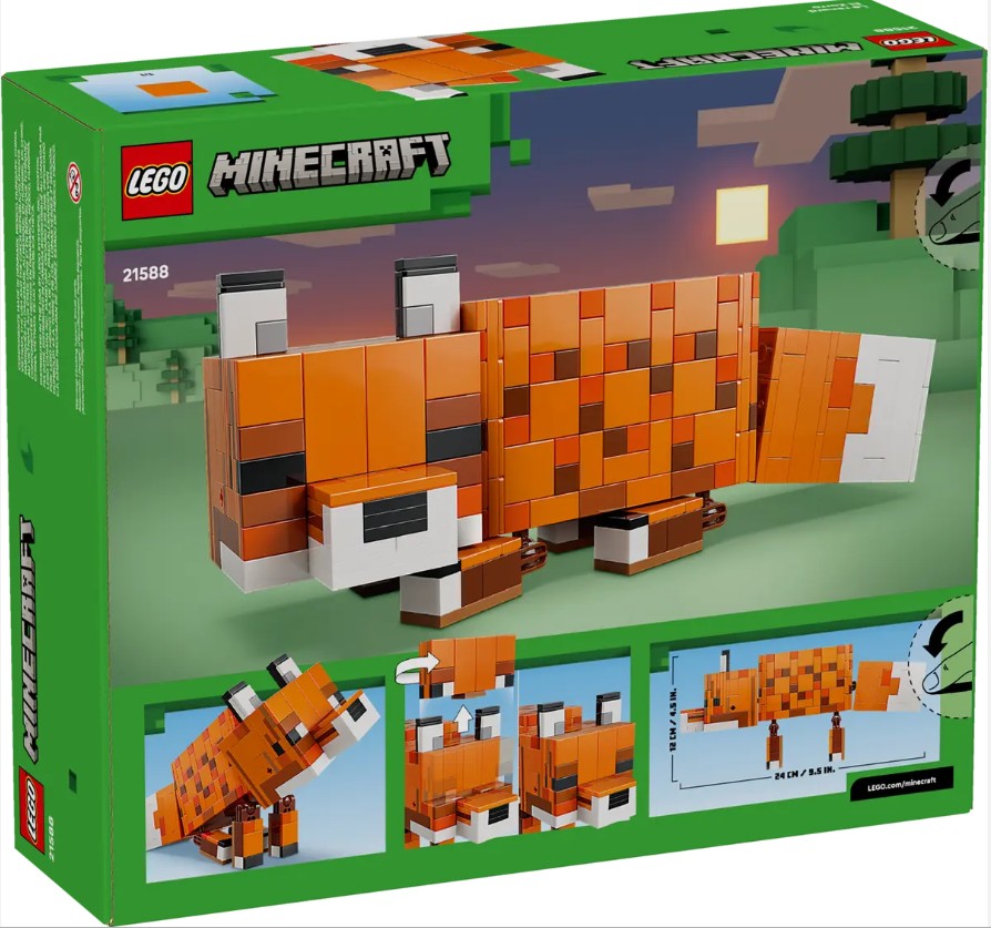 LEGO® Minecraft® The Fox #21588 497 Pieces