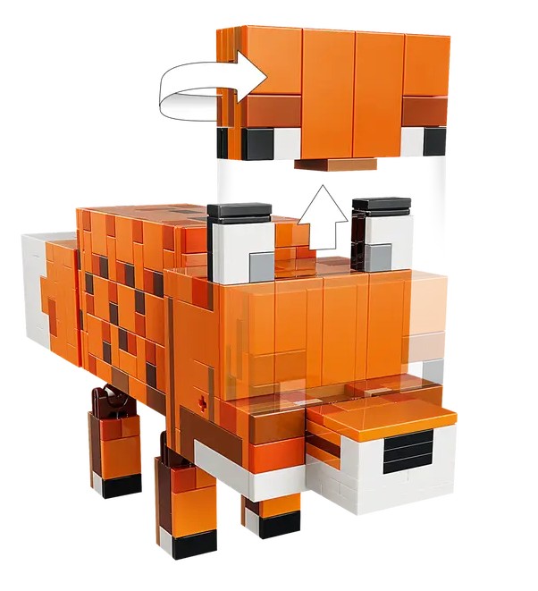 LEGO® Minecraft® The Fox #21588 497 Pieces