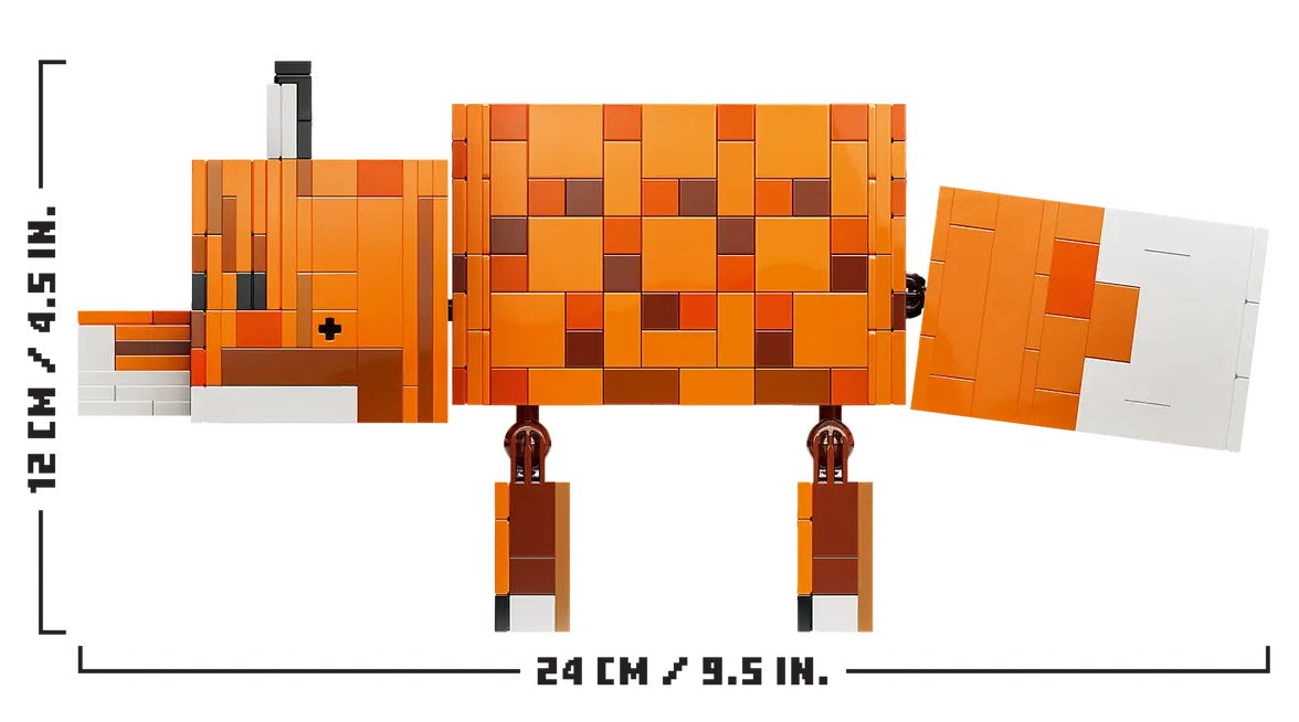 LEGO® Minecraft® The Fox #21588 497 Pieces