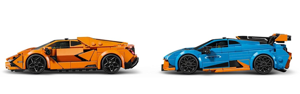 LEGO® Speed Champions ~  Speed Champions Lamborghini Revuelto & Huracán STO #77238 607 Pieces