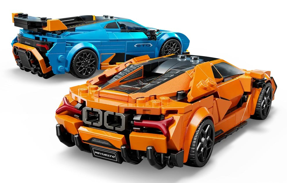 LEGO® Speed Champions ~  Speed Champions Lamborghini Revuelto & Huracán STO #77238 607 Pieces