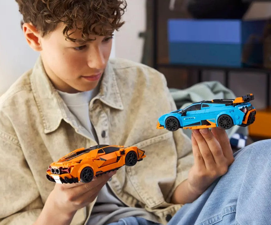 LEGO® Speed Champions ~  Speed Champions Lamborghini Revuelto & Huracán STO #77238 607 Pieces