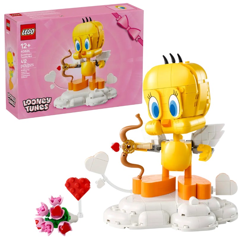 LEGO® Looney Tunes™ Sweetheart Tweety Bird #40824 412 Pieces