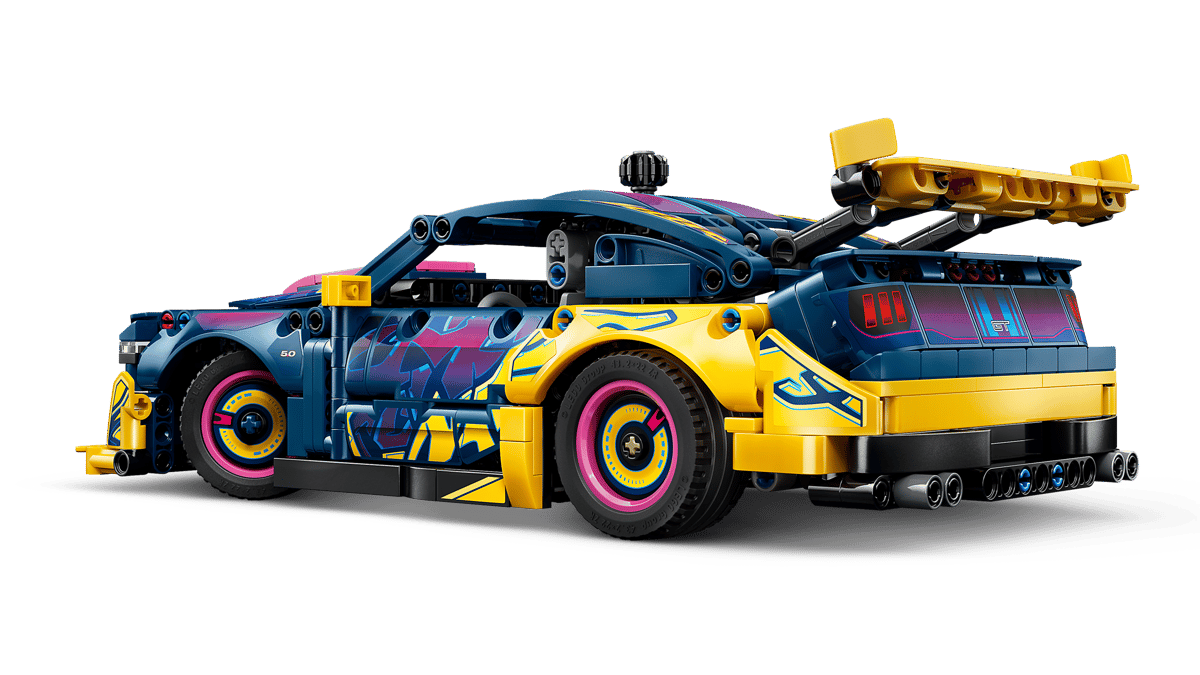 LEGO® Technic™ Custom Garage Ford Mustang GT Car #42236 973 Pieces