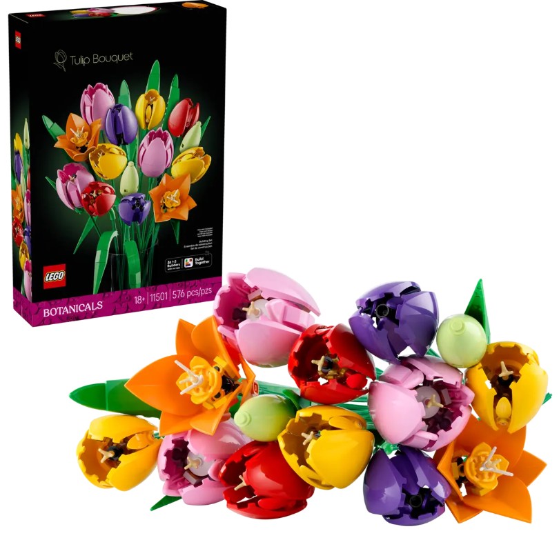 LEGO® Botanicals:  Tulip Bouquet #11501 576 Pieces