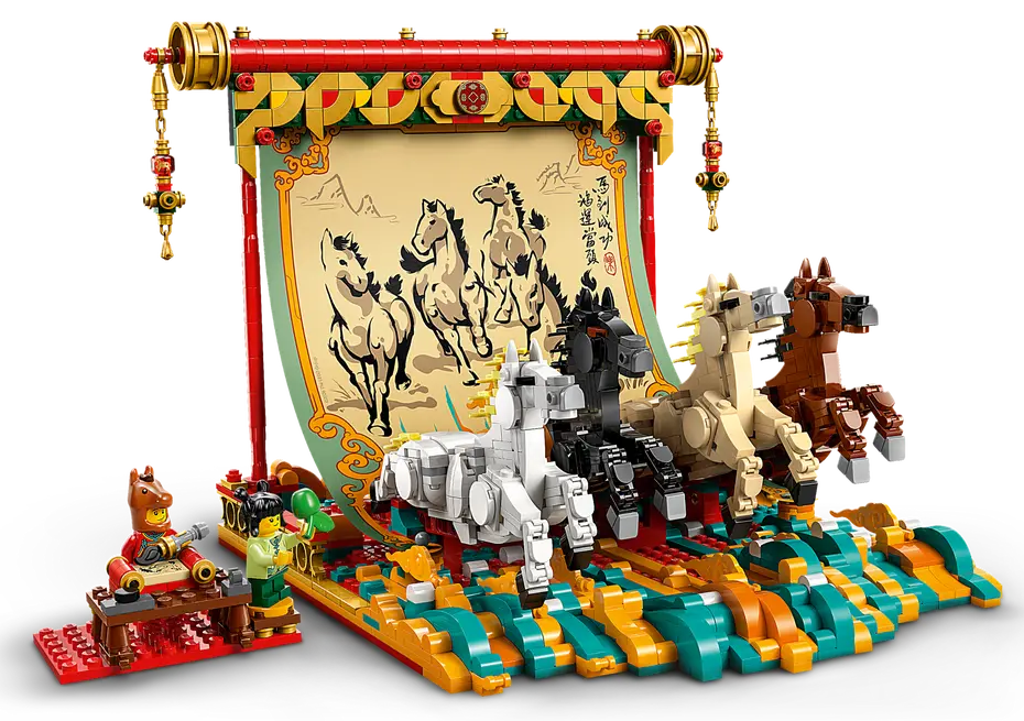 LEGO® Galloping Horses Canvas #80119 1650 Pieces