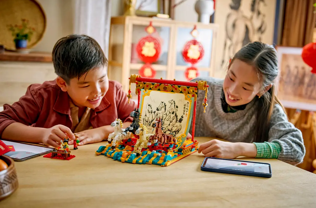 LEGO® Galloping Horses Canvas #80119 1650 Pieces