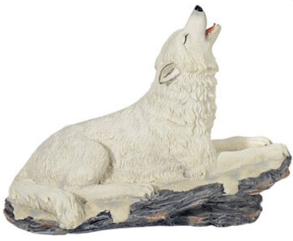 White Wolf Adult, Howling Resin