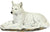 White Wolf Adult, Lying Resin