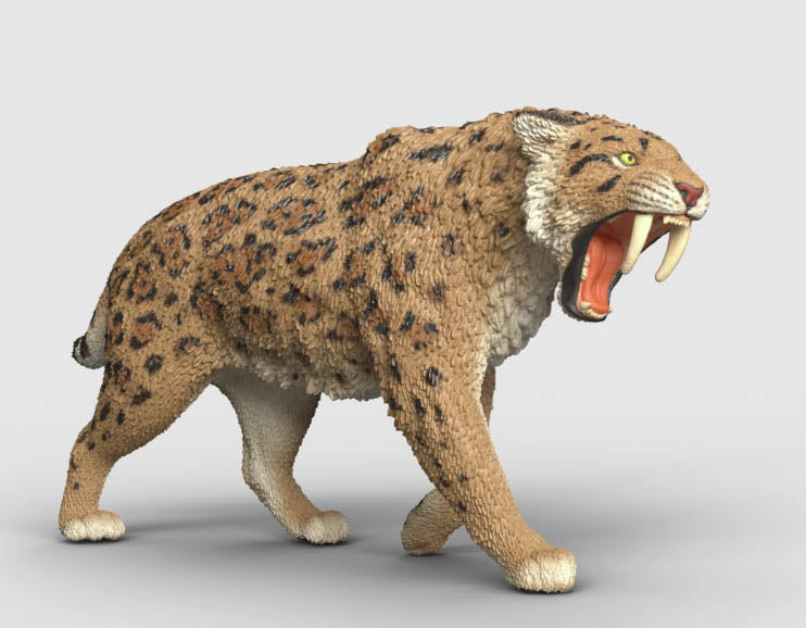 Smilodon (Sabertooth Cat) - ADVANCE SALE