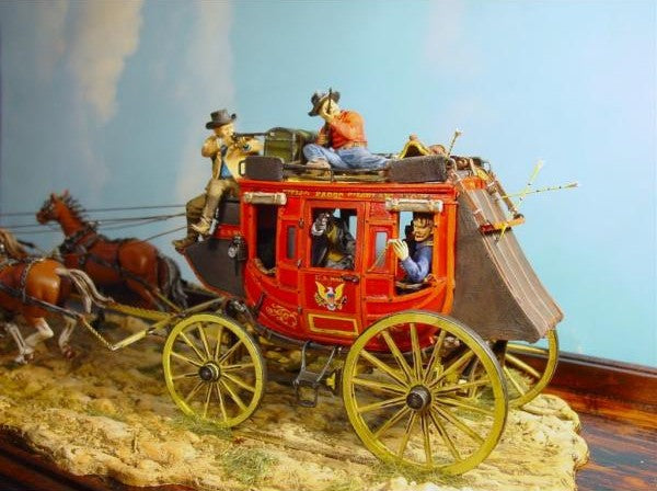 Andrea Miniatures - METAL Stagecoach Kit