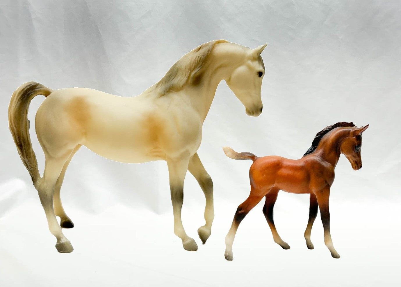 Johar and Arabian Foal ~ Foal's First Day Set - Enchanted Dollhouse SR