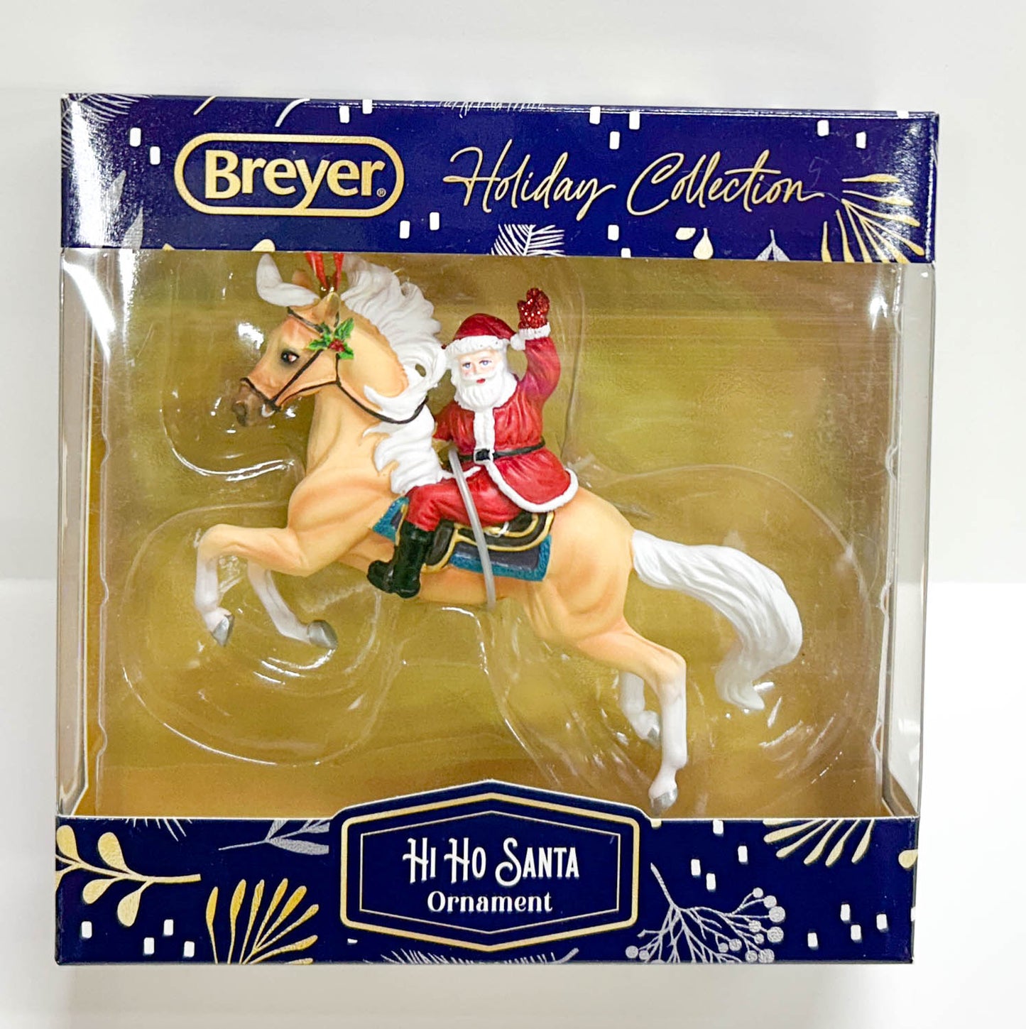 2024 Holiday Santa Ornament ~ Hi Ho Santa