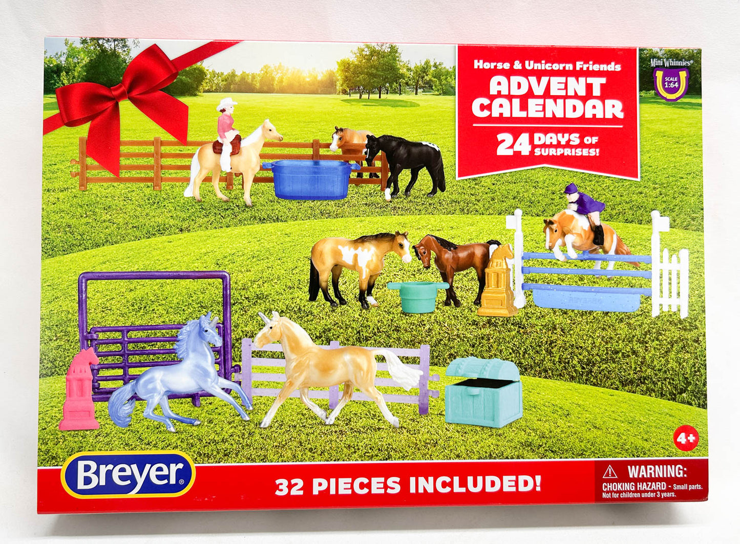 2025 Holiday Advent Calendar ~ Horses & Unicorn Friends Play Set