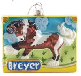 2025 Holiday Blown Glass Ornament ~ Breyer Gift Box - ADVANCE SALE