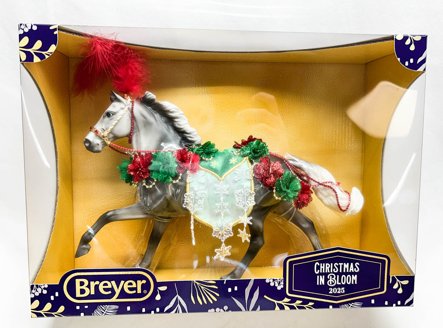 2025 Holiday Horse - Flash ~ Christmas In Bloom
