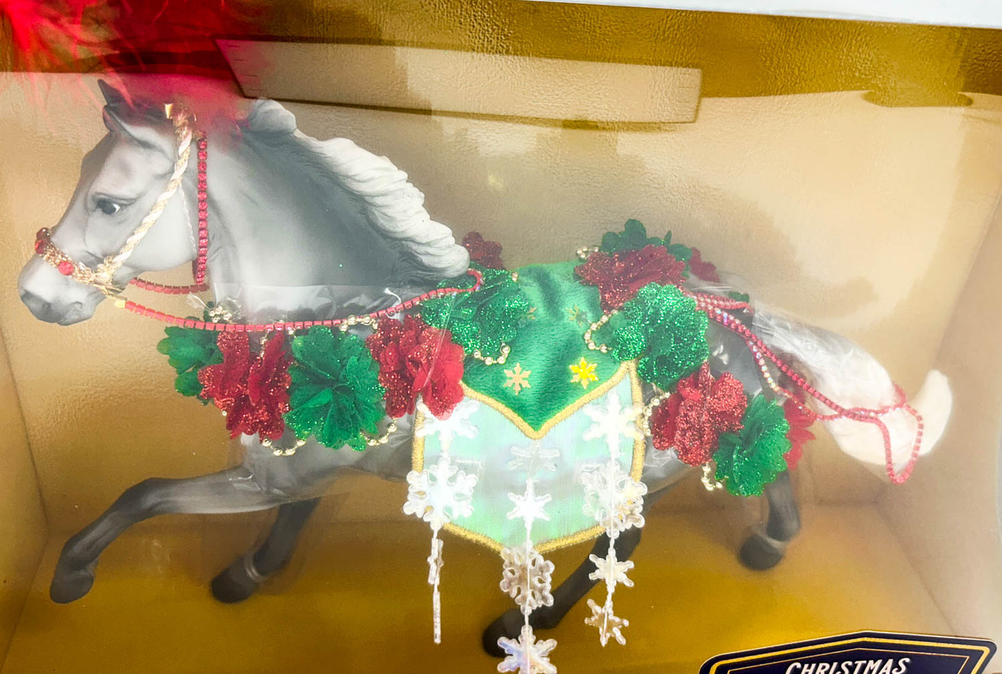 2025 Holiday Horse - Flash ~ Christmas In Bloom