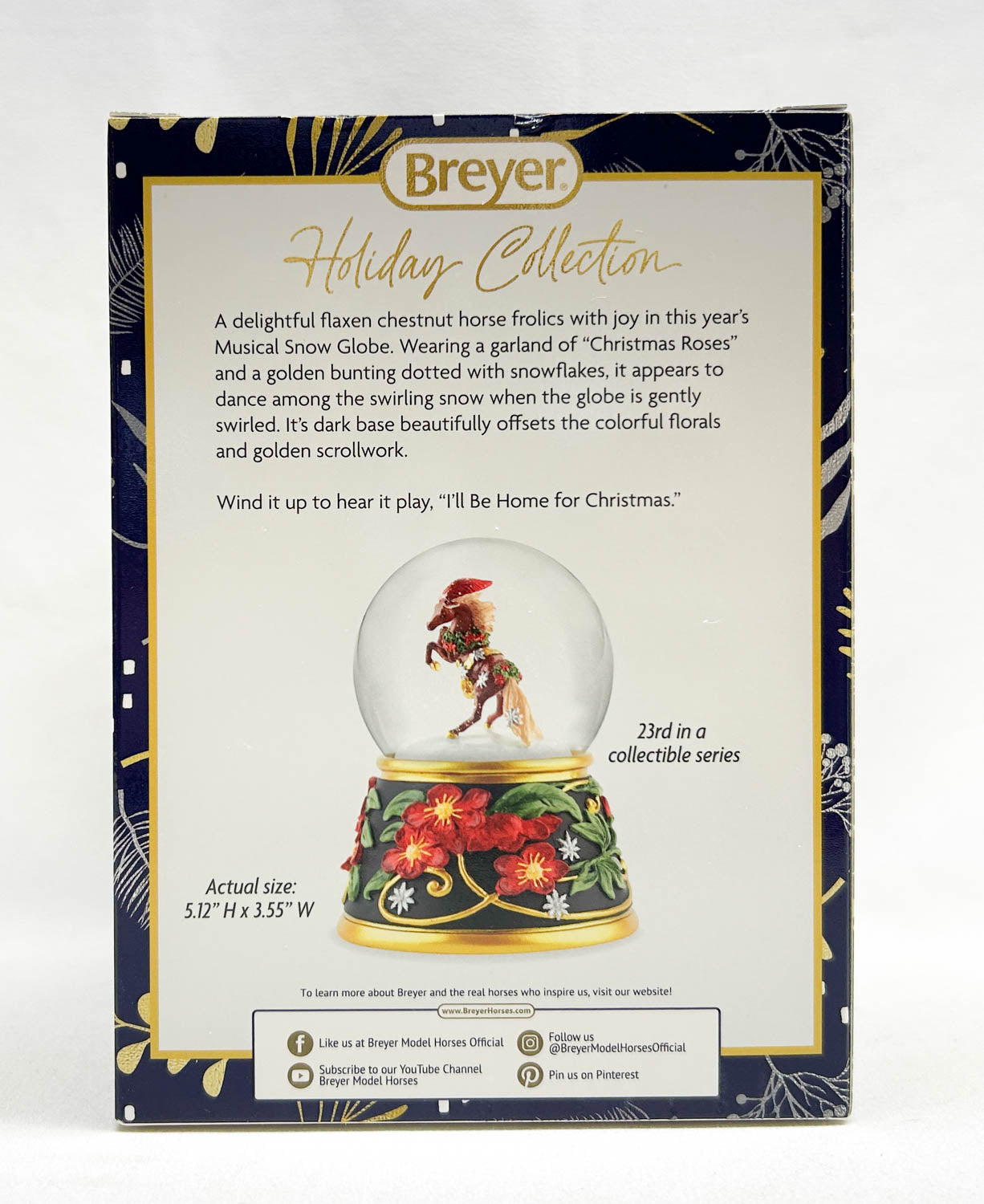 2025 Holiday Snow Globe ~ Joy of the Season