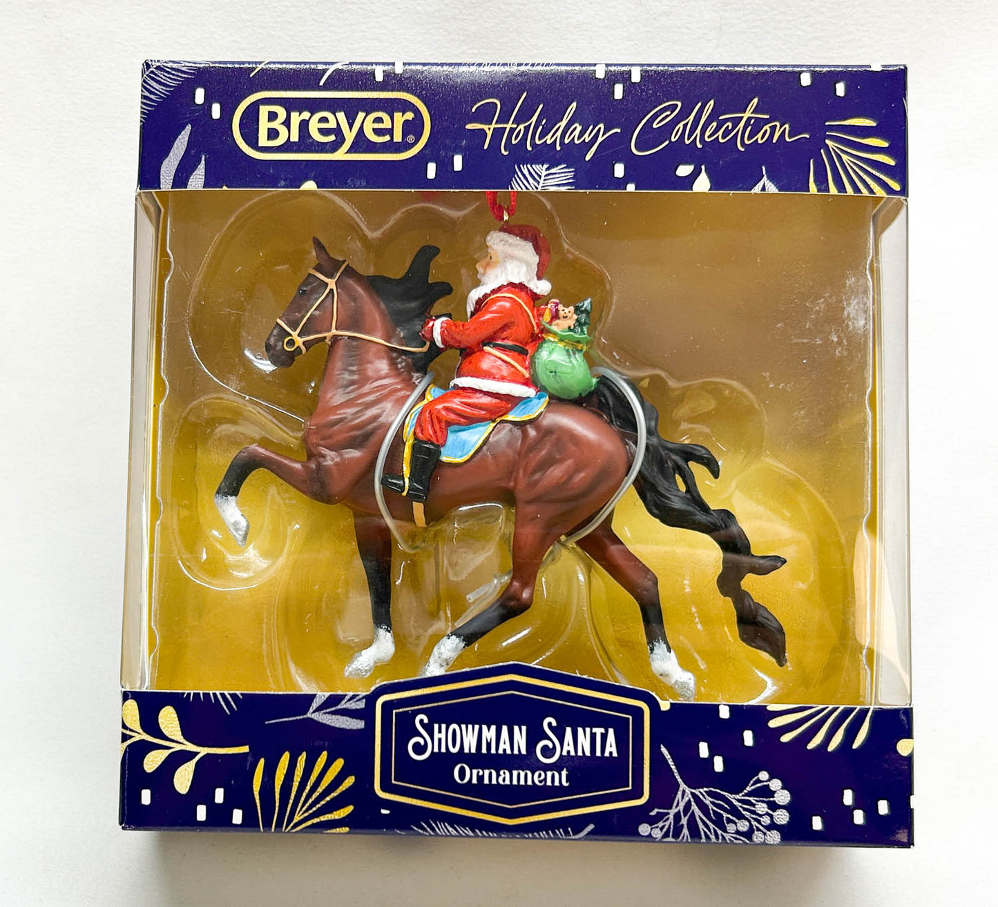 2025 Holiday Santa Ornament ~ Showman