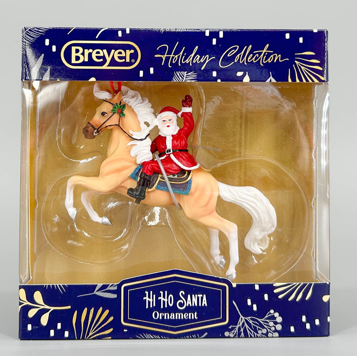 2024 Holiday Santa Ornament ~ Hi Ho Santa