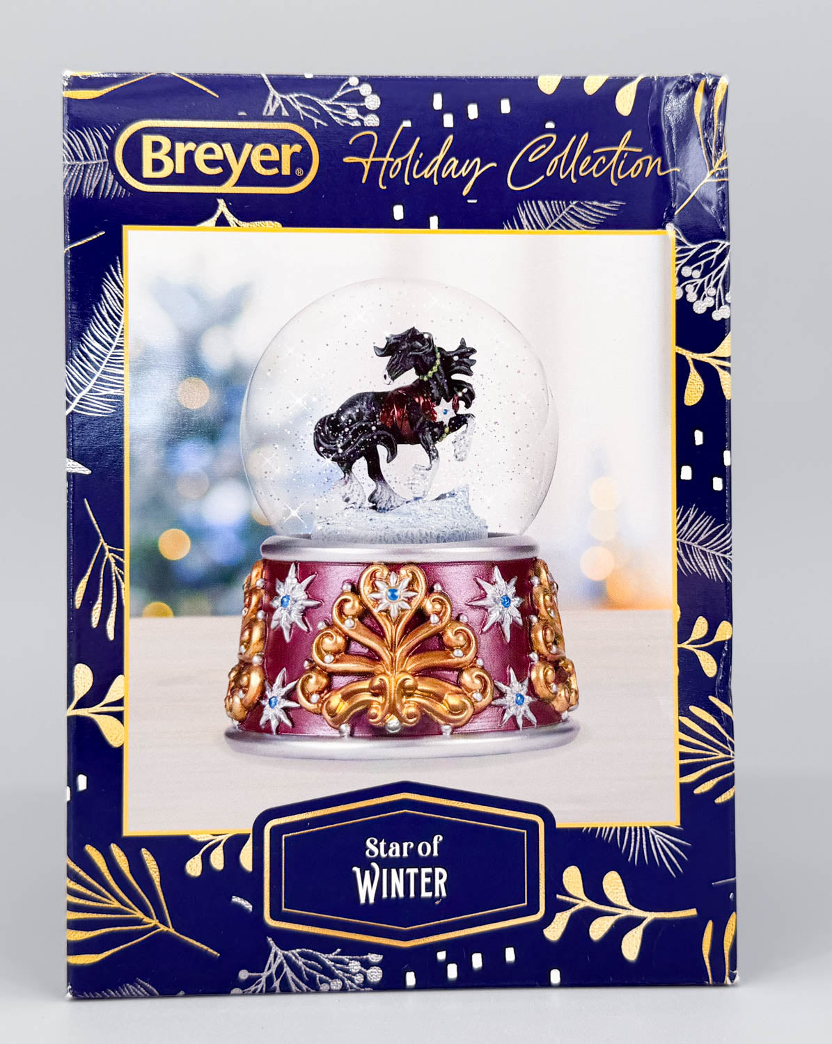 2026 Holiday Musical Snow Globe ~ Star Of Winter