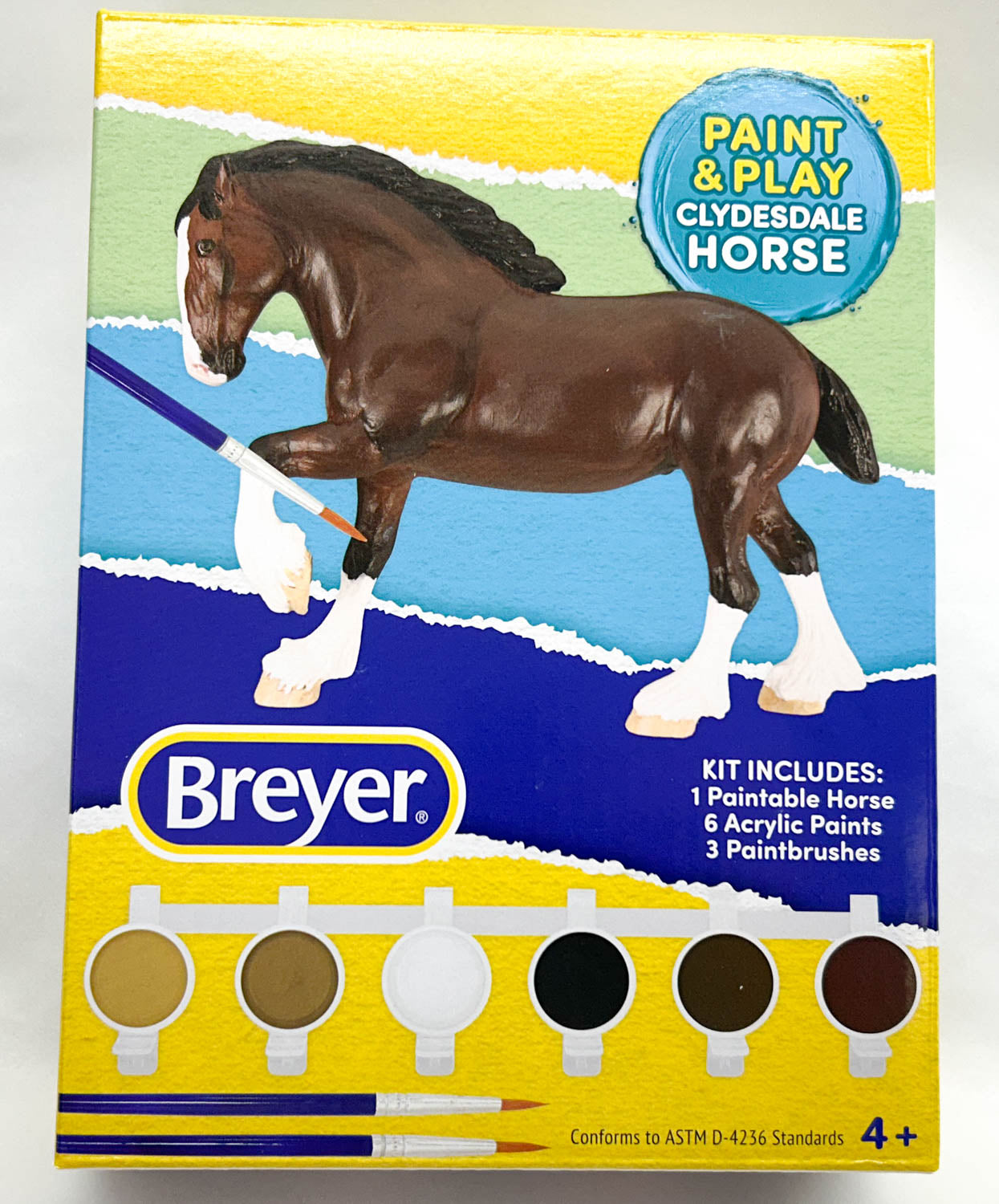 Little Bits Paint & Play: Clydesdale Kit