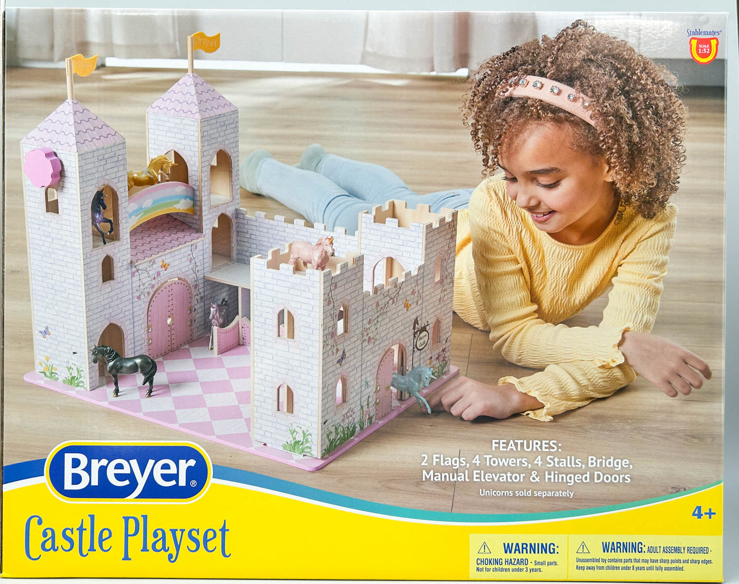 Stablemates Unicorn Magic Castle Playset