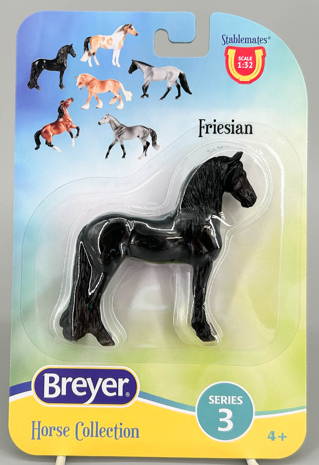 Standing Friesian, Black
