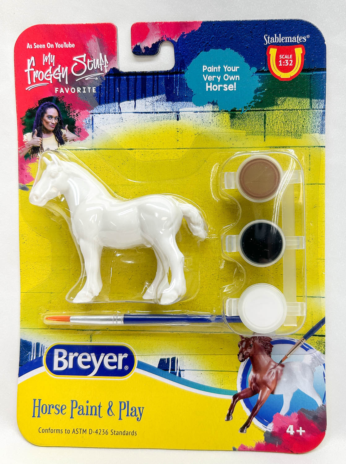 Vaulting Draft Horse - Paint & Play Set