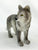 Grey Wolf Puppy, Standing Resin